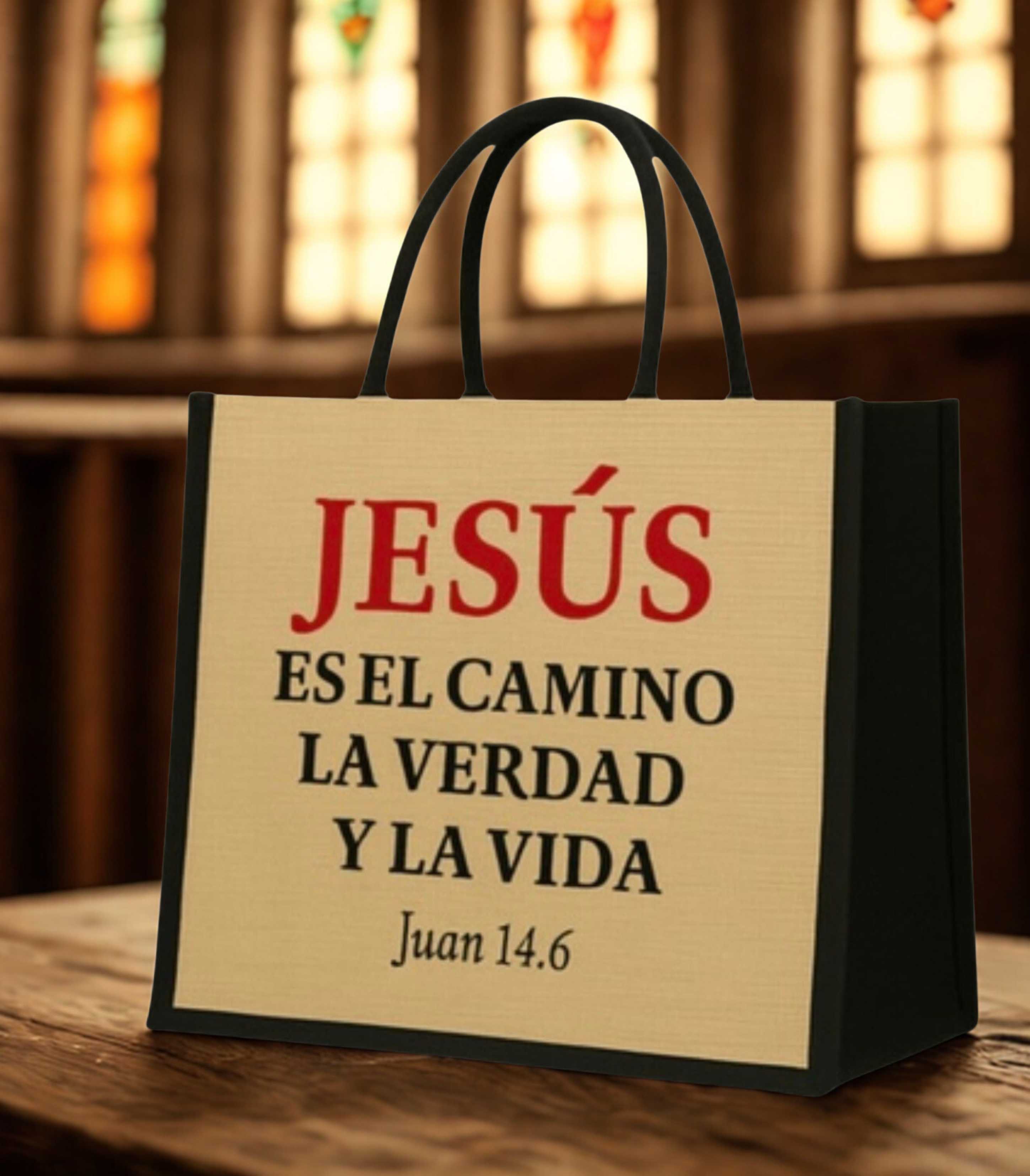 Jute promotional bag J-003
